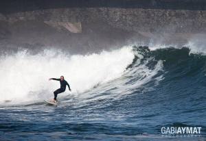 Arteche en otoño de 2014 en Karramarro. Foto: Gabi  Aymat.
