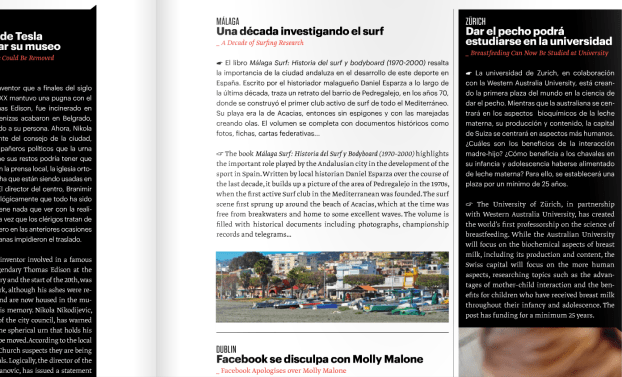 En la revista de a bordo LING. Septiembre de 2015.